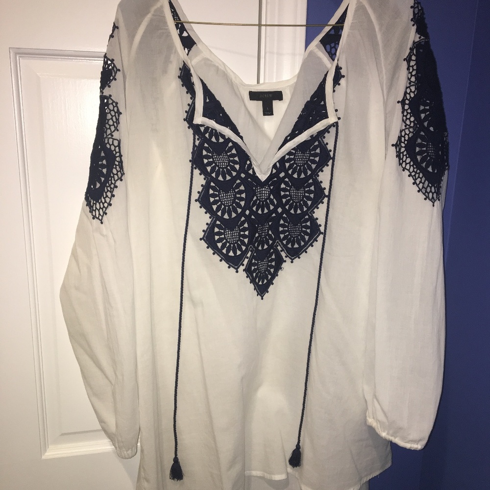 J. Crew Women's Tunic Blouse